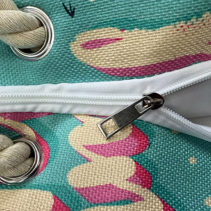 Strandtasche mit stilvollem Blumendesign Skanto