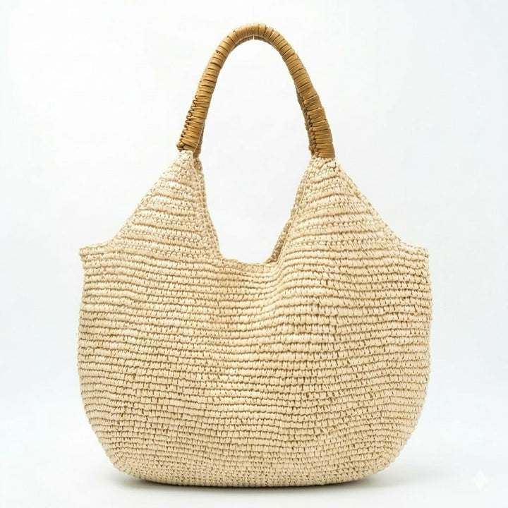 Handgewebte Einkaufs- und Strandtasche Skanto