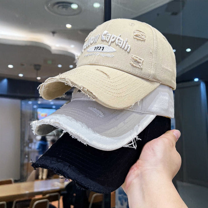 Lässige Used-Look Baseballkappe für Herren Skanto