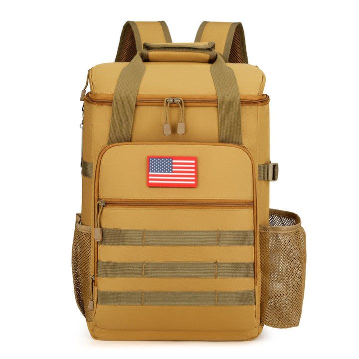 Unisex Nan Tactical Rucksack mit MOLLE-Front, isoliertem Kühlfach und gepolstertem Laptopfach Skanto