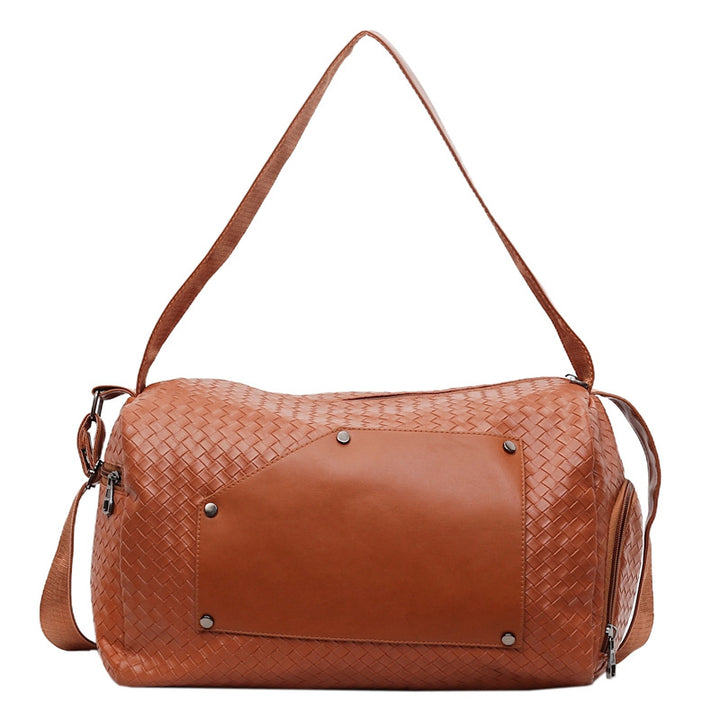 Elegante Sport-Reisetasche mit gewebtem Design und abnehmbarem Schultergurt Skanto