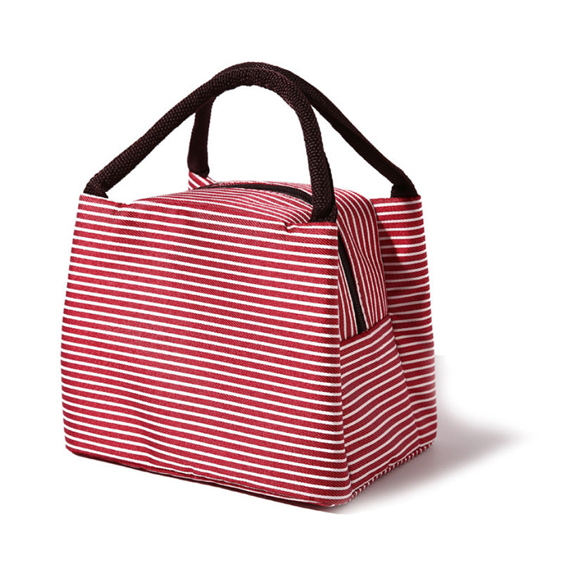 Isolierte Lunchtasche mit stilvollen Streifen Skanto