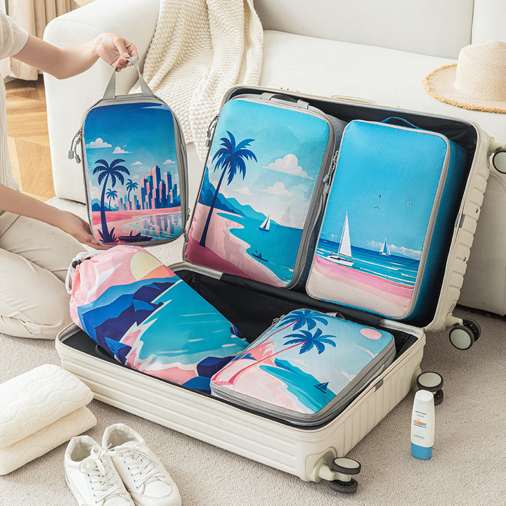 Set Reise-Organizer mit einzigartigen Naturmotiven Skanto