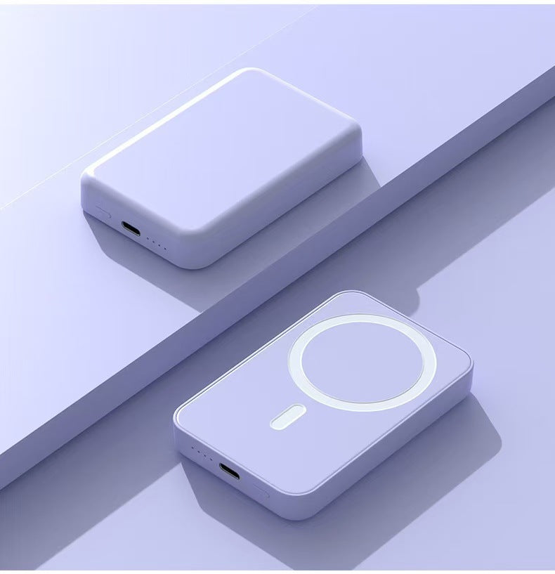 Powerbank mit kabellosem Laden und LCD-Bildschirm Skanto