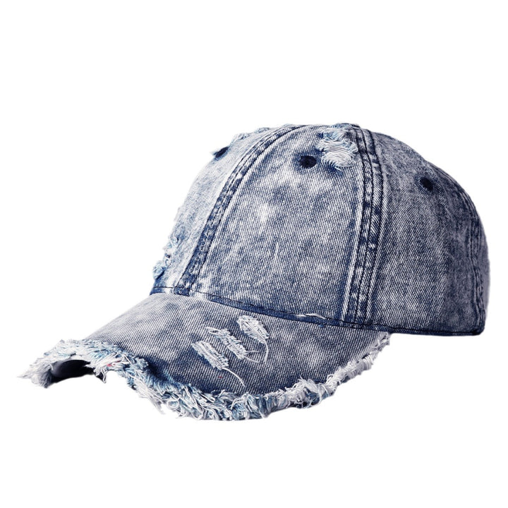 Herren Baseballkappe im Used-Look aus Vintage-Denim Skanto