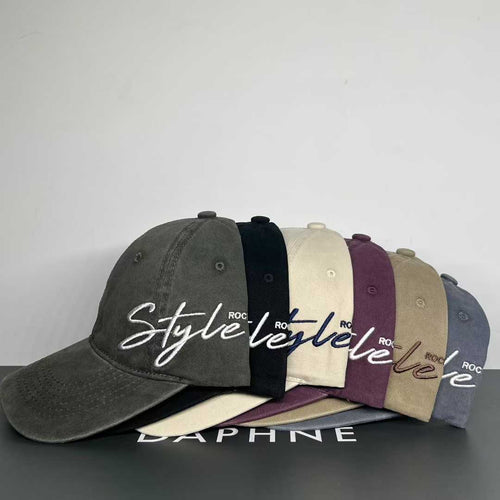 Unisex Signature Script Baseballkappe Skanto