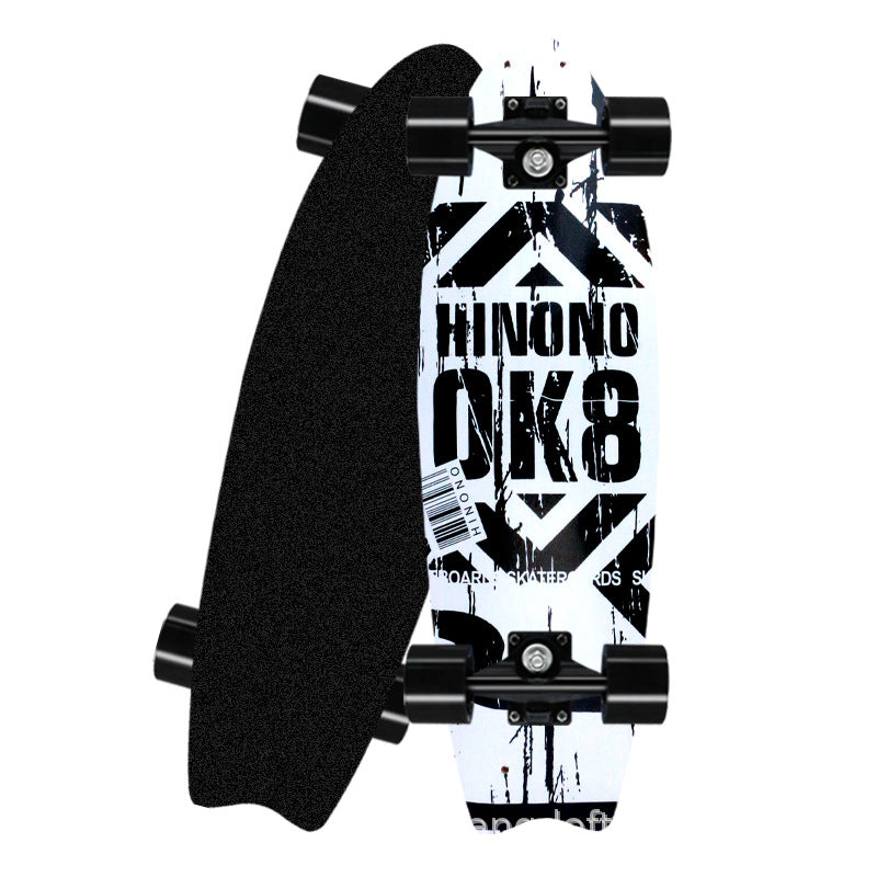 Surf-inspiriertes Mini-Cruiser-Skateboard Skanto