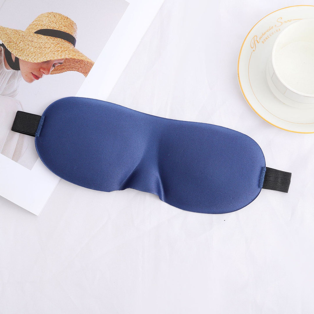Unisex 3D-Kontur-Augenmaske mit Memory-Schaum, weichem Nasensteg und verstellbarem Komfortband Skanto