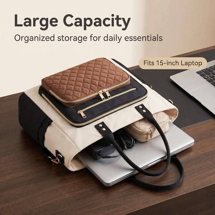 Handtasche mit elegantem Steppdesign Skanto