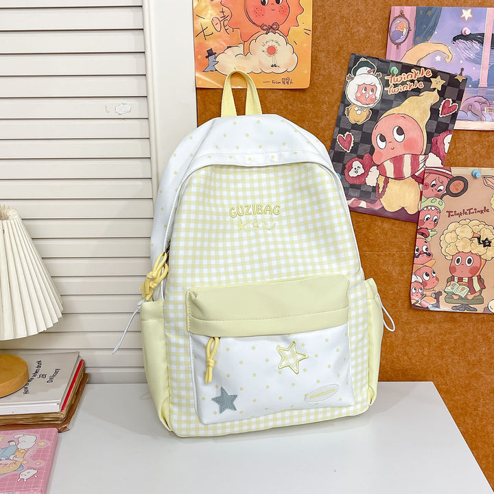 Niedlicher Schulrucksack im Charakter-Design