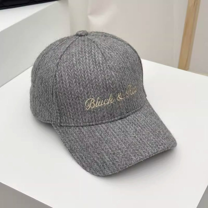 Damen Strukturierte Strick-Baseballkappe Skanto