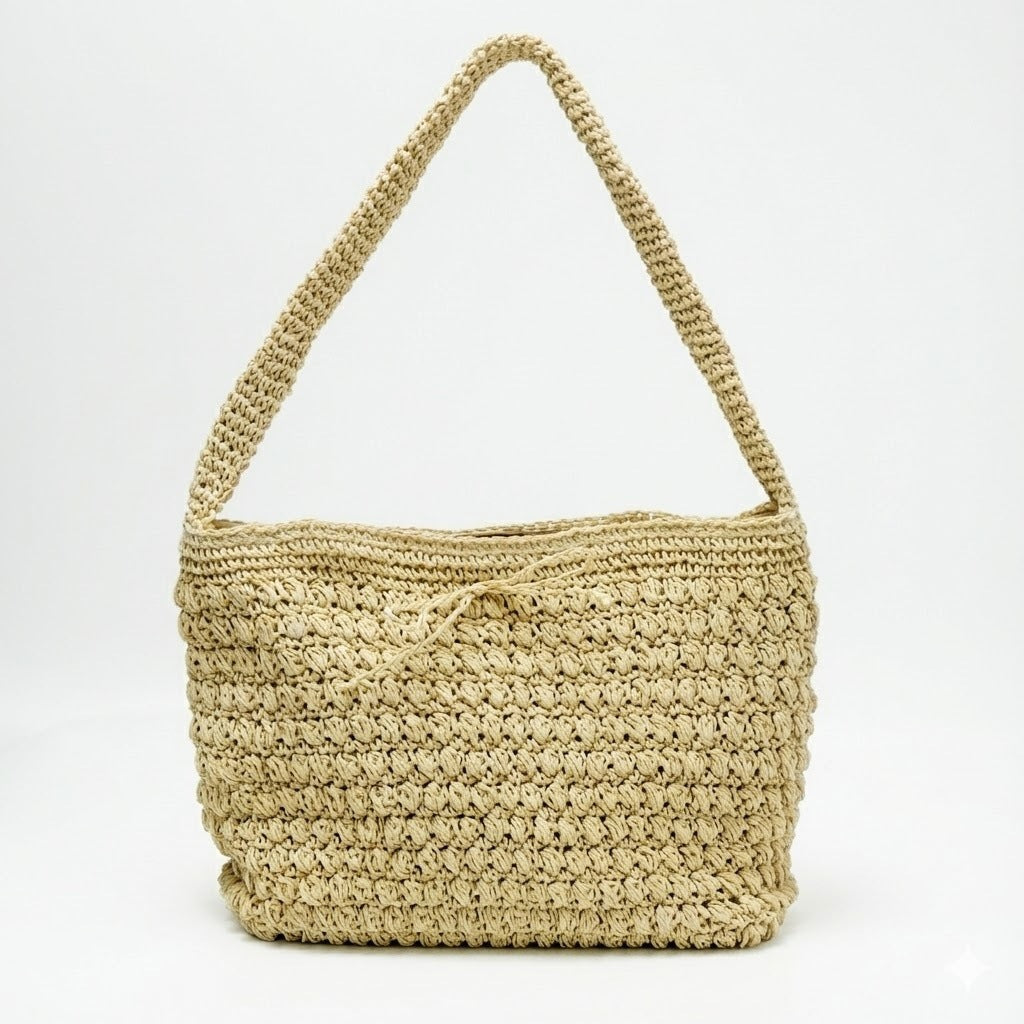 Moderner Makramee-Shopper Skanto