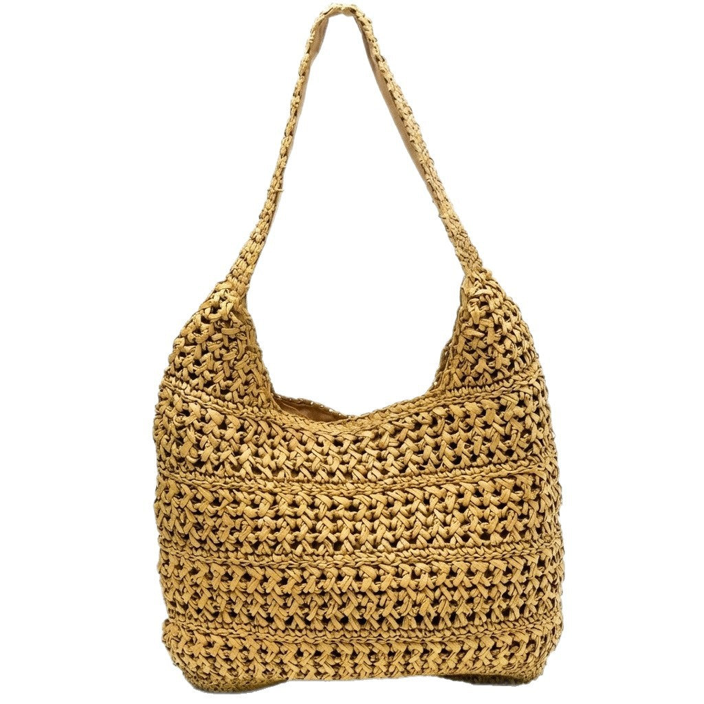 Hobo Bag aus handgeknüpftem Material Skanto