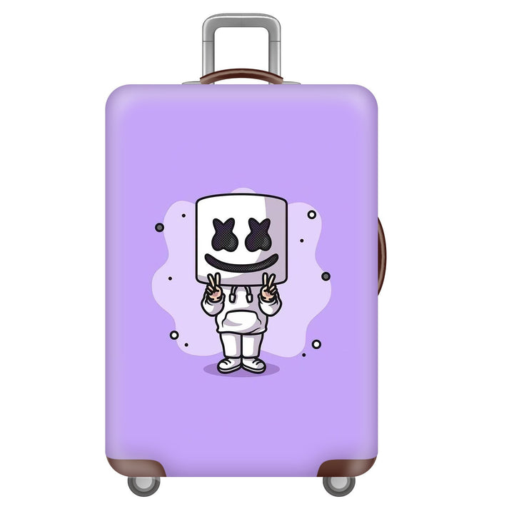 Unisex Hartschalen-Trolley mit Löwenporträt-Print, stoßfester ABS-Polycarbonat-Schale, Multiwheel-Fahrwerk und TSA-Sicherheitsschloss Skanto