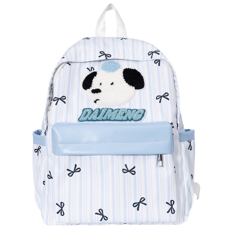 Niedlicher bestickter Charakter-Rucksack Skanto
