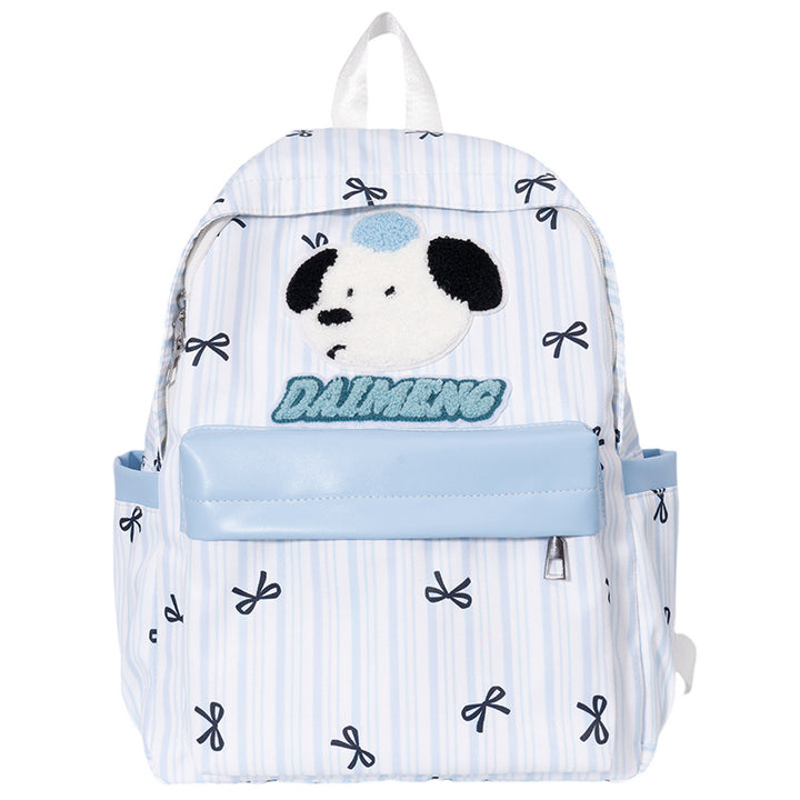 Niedlicher bestickter Charakter-Rucksack Skanto