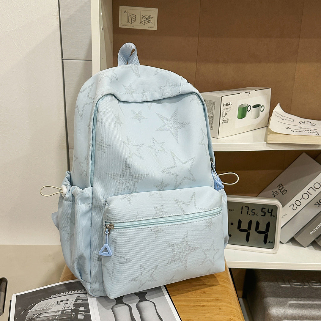 Stylischer Freizeit-Schulrucksack mit Sternenverzierung Skanto