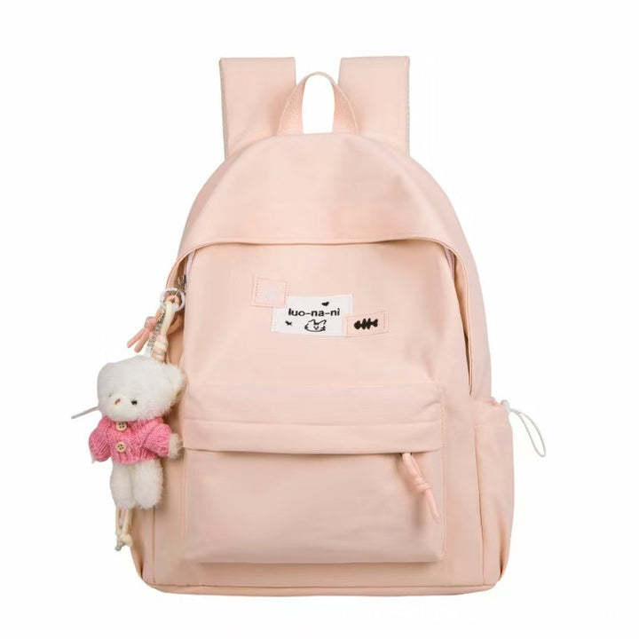 Lässiger Plüsch-Charakter-Rucksack Skanto