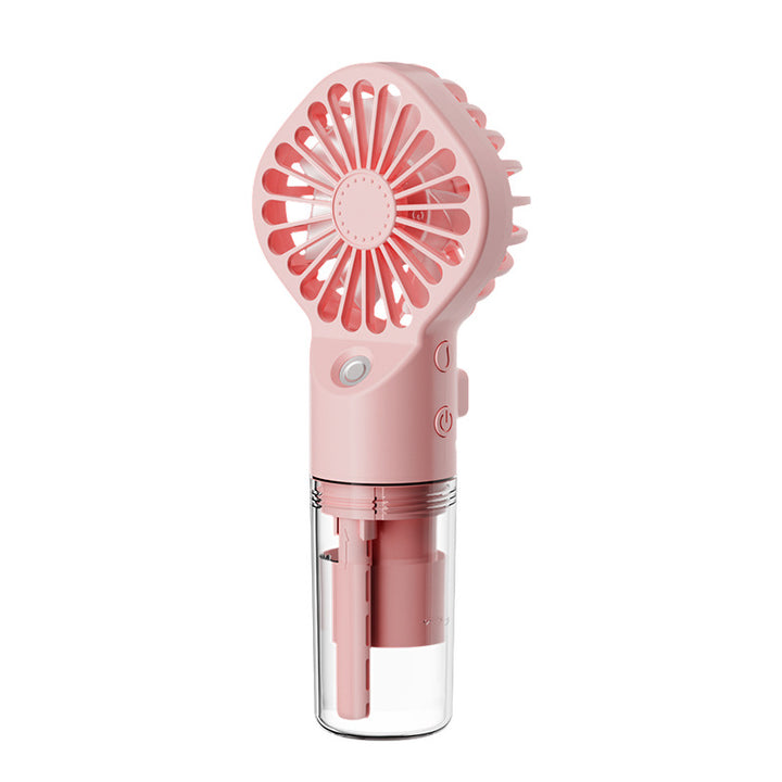 Tragbarer Mini-Ventilator für Damen mit Wassernebel Skanto