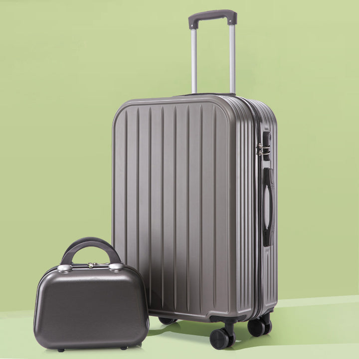 Unisex Premium Leichter Hartschalen-Spinner-Koffer Skanto