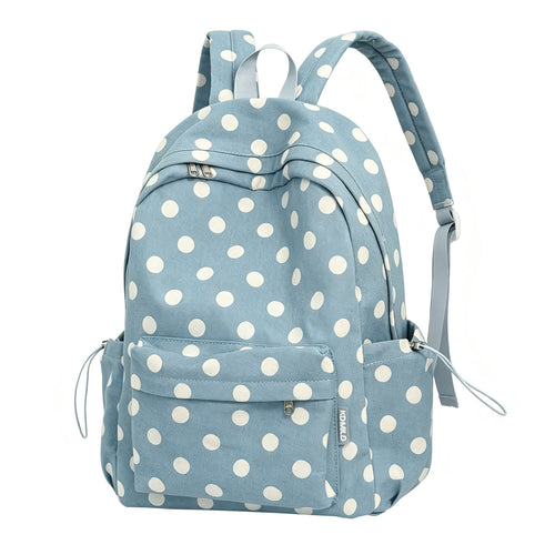 Klassischer gepunkteter Schulrucksack Skanto