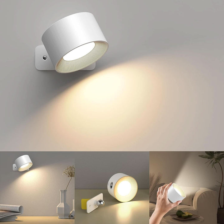 Skanto | LichtFlex Pro – Dimmbare & drehbare Designlampe für jede Wand