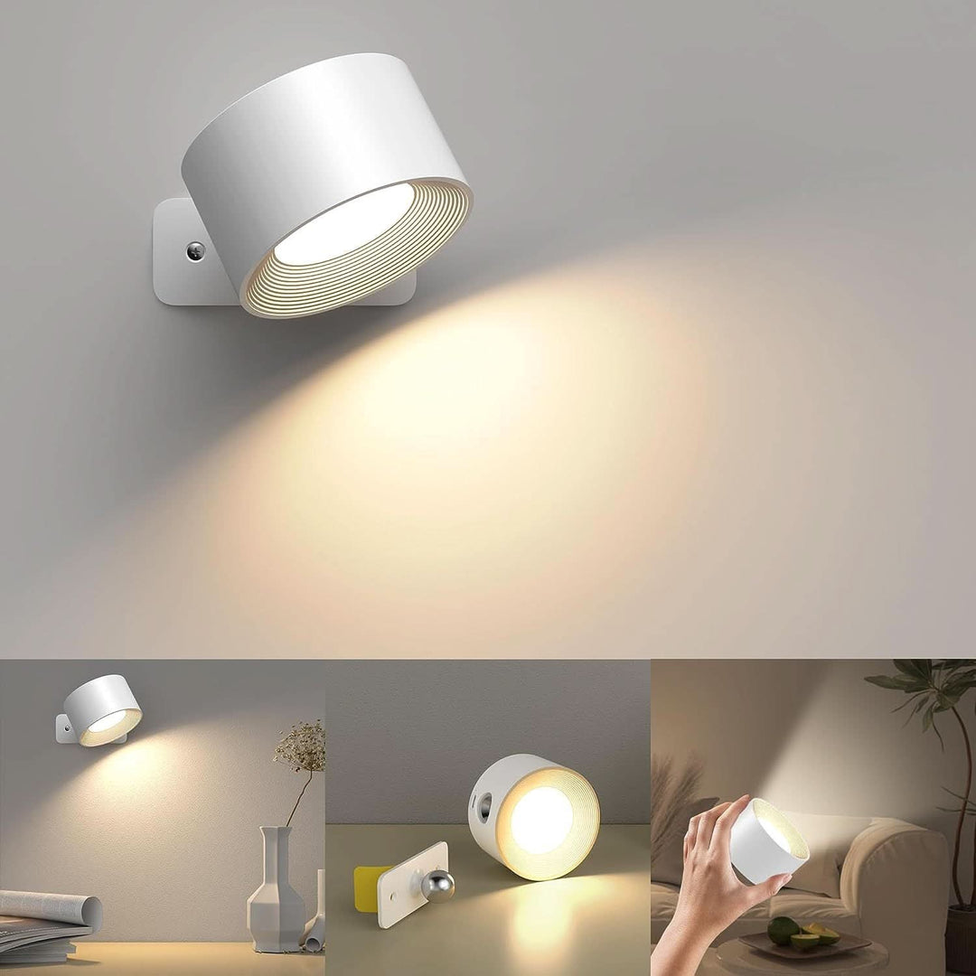 Skanto | LichtFlex Pro – Dimmbare & drehbare Designlampe für jede Wand