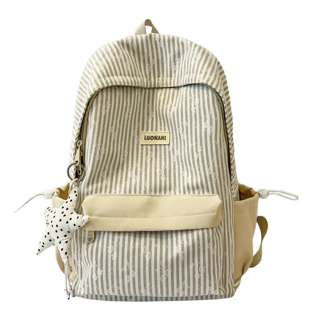 Leichter gestreifter Freizeitrucksack Skanto