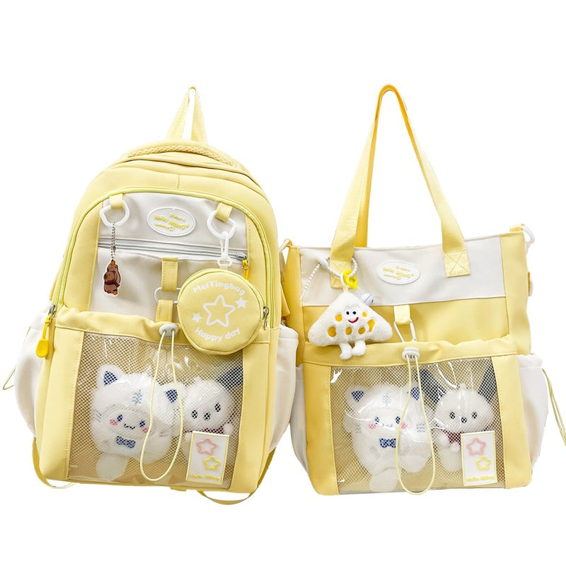 Multifunktionaler Plüschtier-inspirierter Rucksack Skanto
