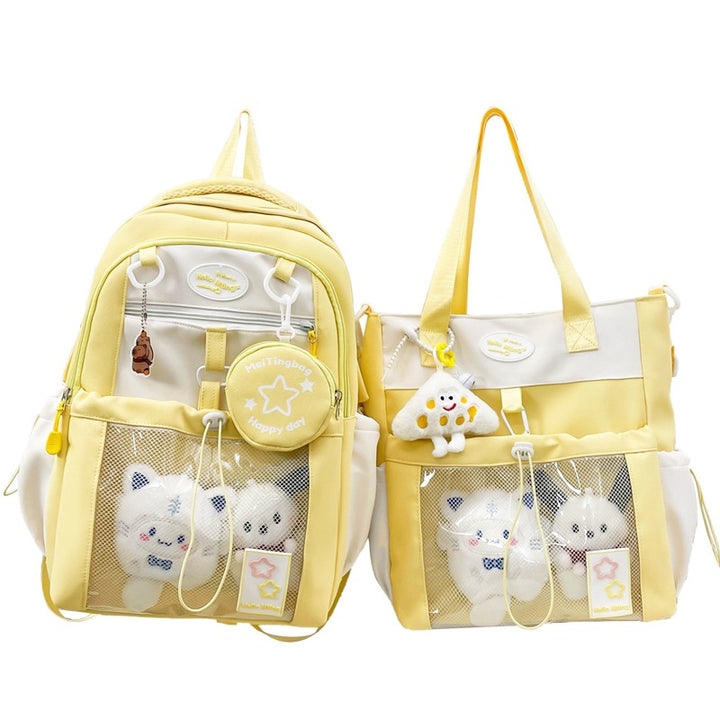 Multifunktionaler Plüschtier-inspirierter Rucksack Skanto