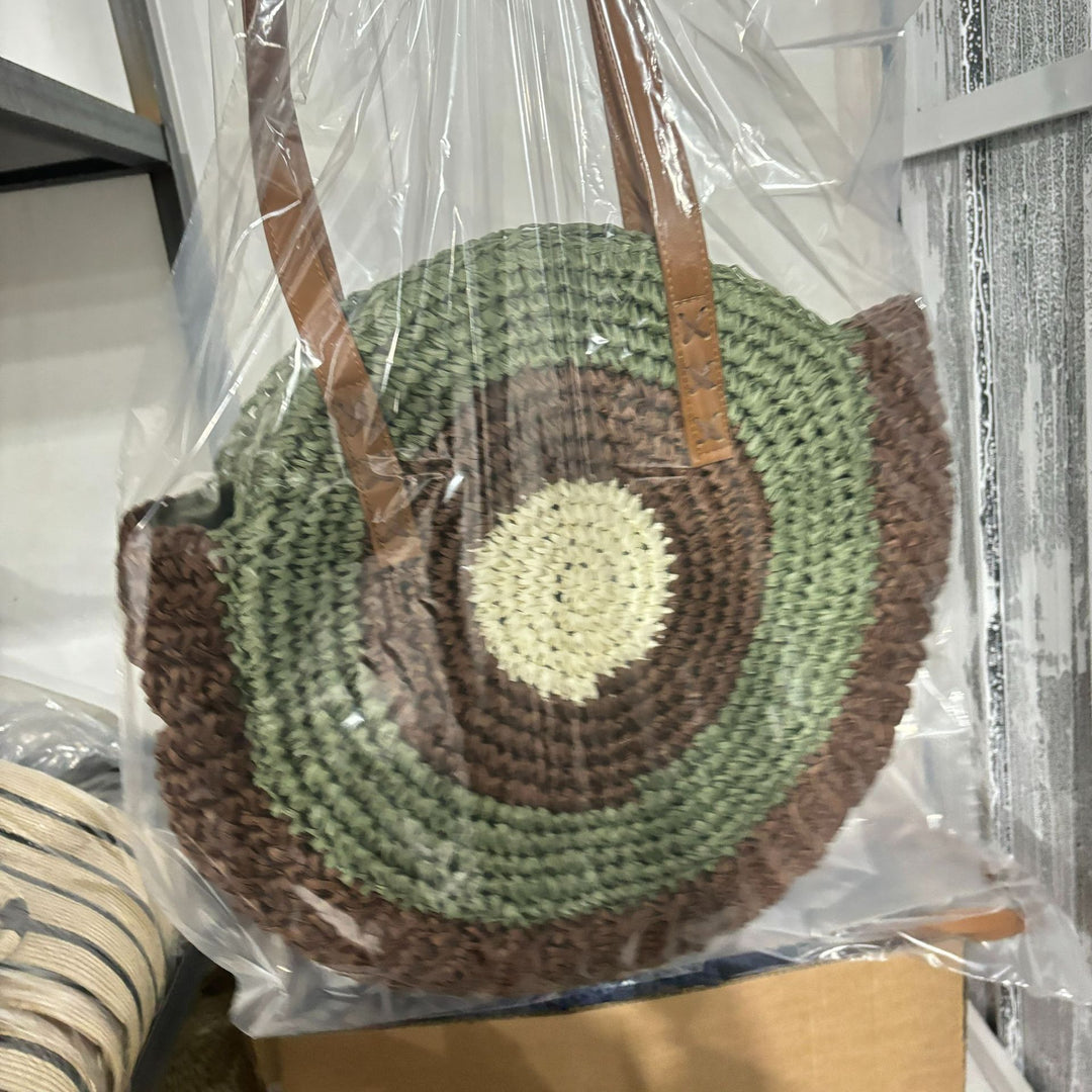 Trendige Strohtasche Skanto