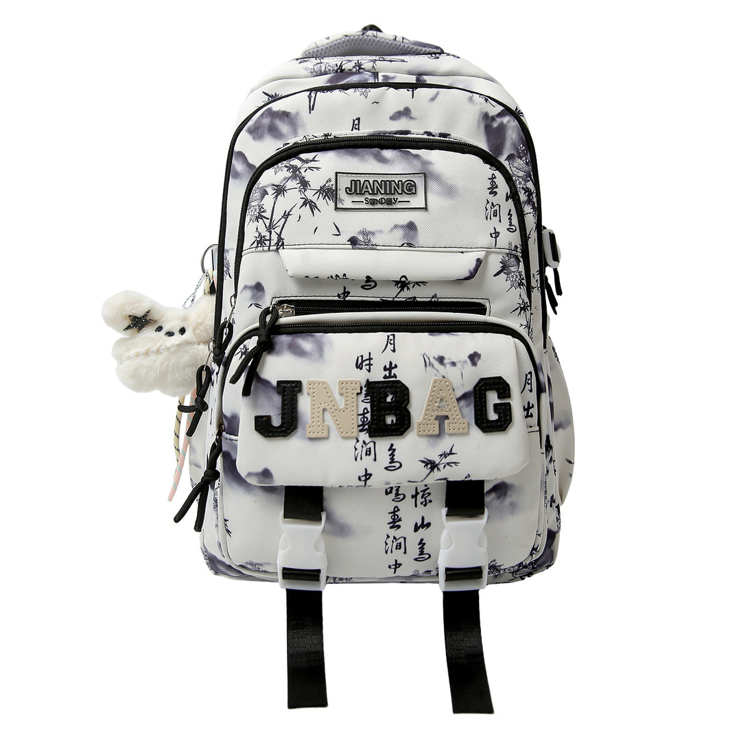 Stilvoller Rucksack Skanto mit mehreren Fächern