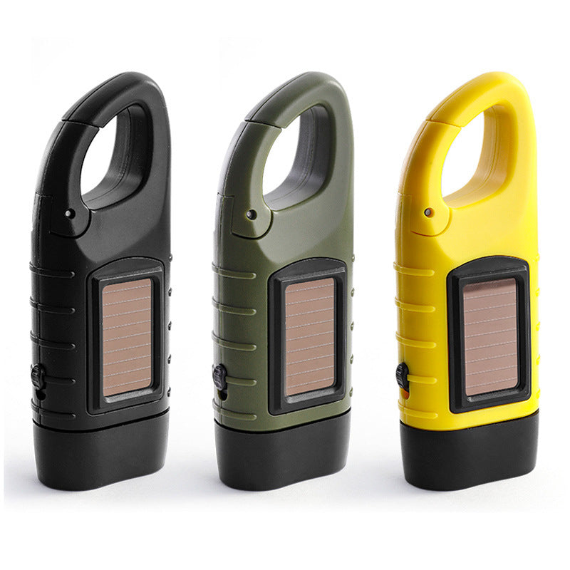 Multifunktionale Solar-LED-Taschenlampe Skanto