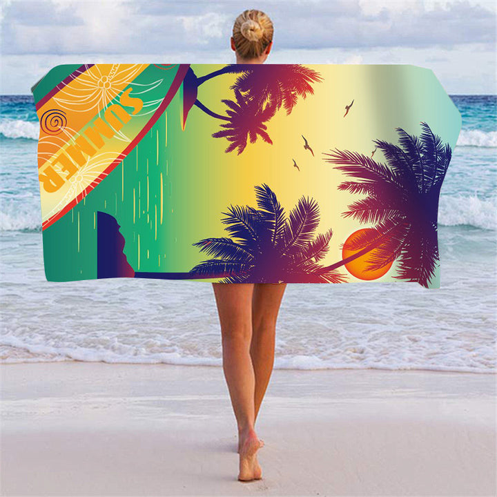 Strandtuch mit einzigartigem grafischem Muster Skanto
