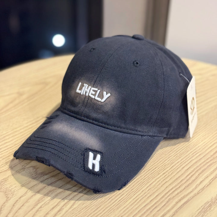 Damen bestickte Baseball Cap im Used-Look Skanto