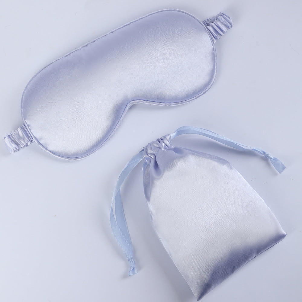 Seidenweiche Maske für Damen mit gepolstertem Augenbereich, verstellbarem Gummiband und Aufbewahrungsbeutel Skanto