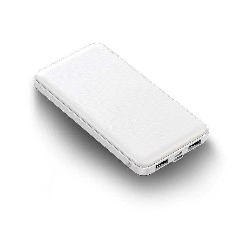 Leistungsstarke Powerbank mit zwei USB-Anschlüssen und Schnellladefunktion Skanto