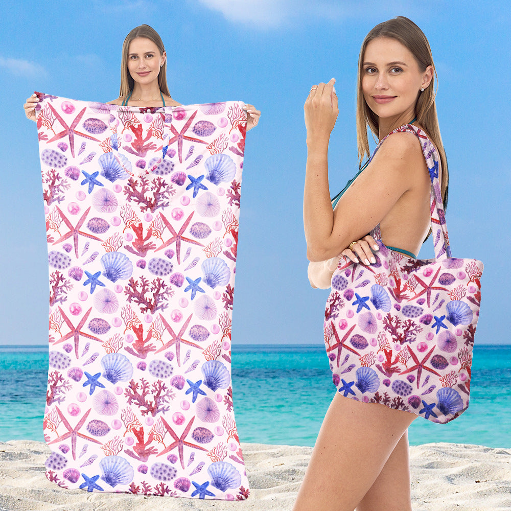 Rucksack mit elegantem Blumenmuster Skanto