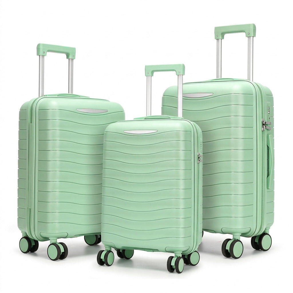 Hartschalenkoffer-Set mit innovativer Taschenorganisation Skanto