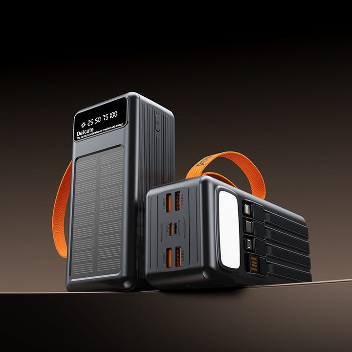 Tragbare Solar-Powerbank mit smarter Ladetechnologie und Digitalanzeige Skanto