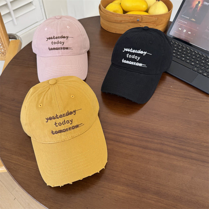 Damen Cap mit Grafik im Used-Look Skanto