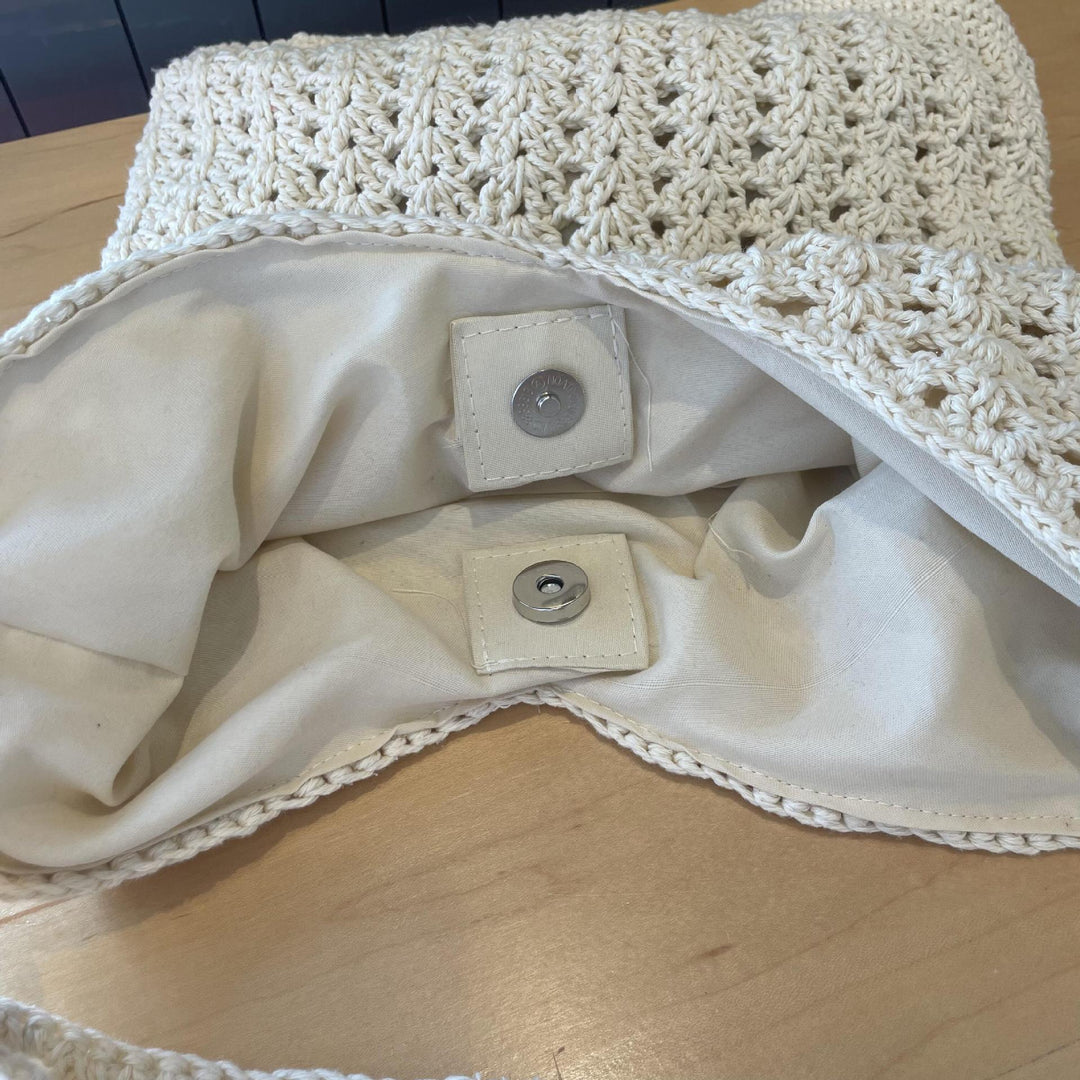Handgefertigte Makramee-Tasche Skanto