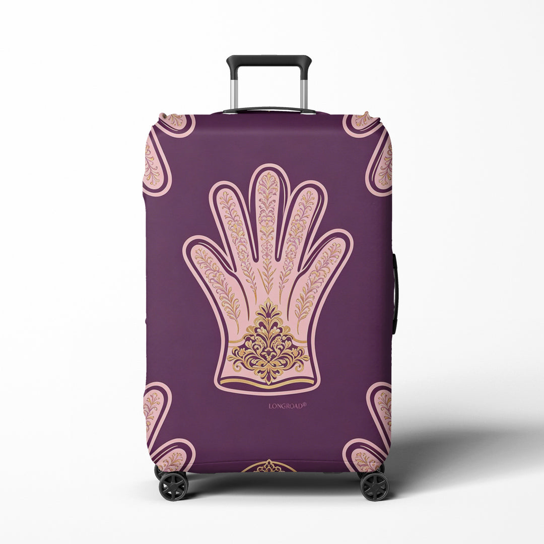 Damen Kofferhülle mit einzigartigem handgezeichnetem Design Skanto