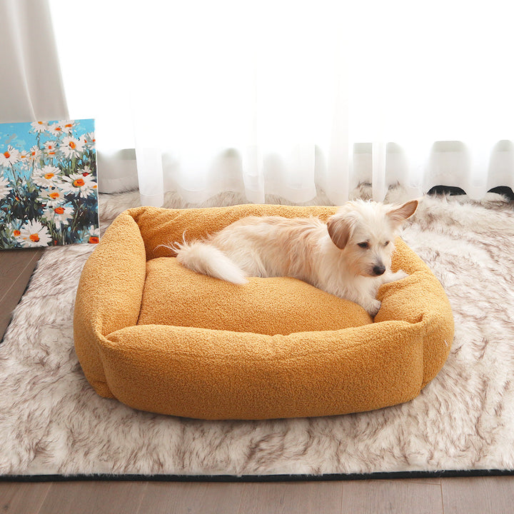 Komfortverstärktes orthopädisches Hundebett