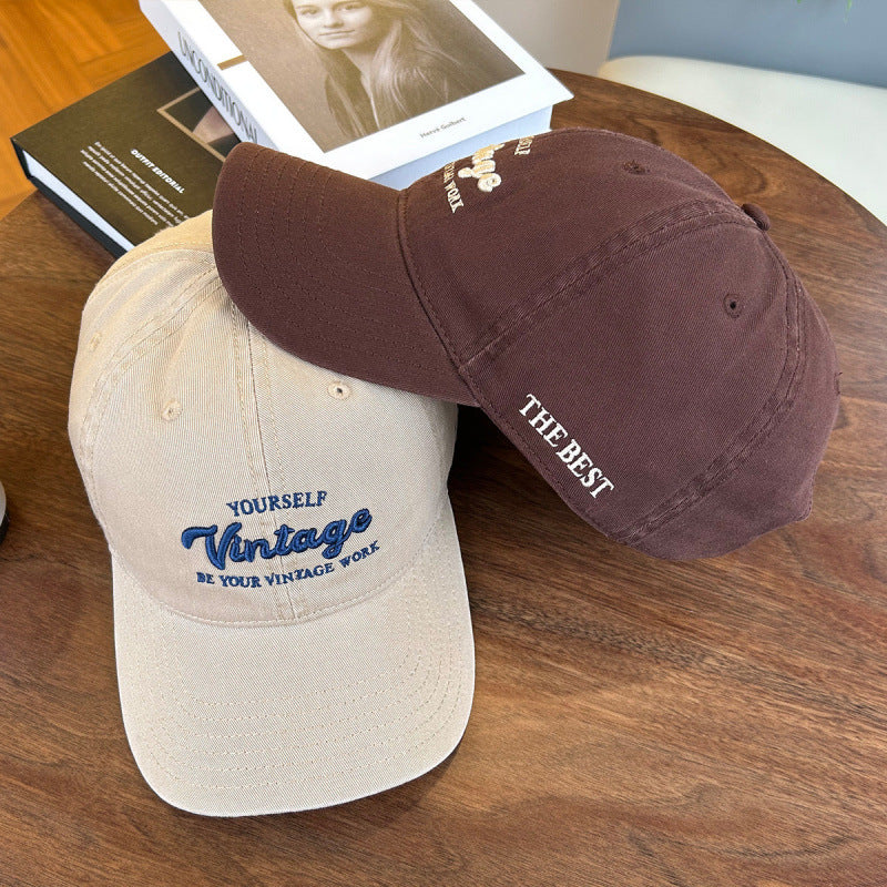 Damen Baseballkappe mit Stickerei im Vintage-Stil Skanto