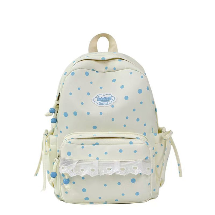 Niedlicher Rucksack mit Polka-Dot-Design Skanto