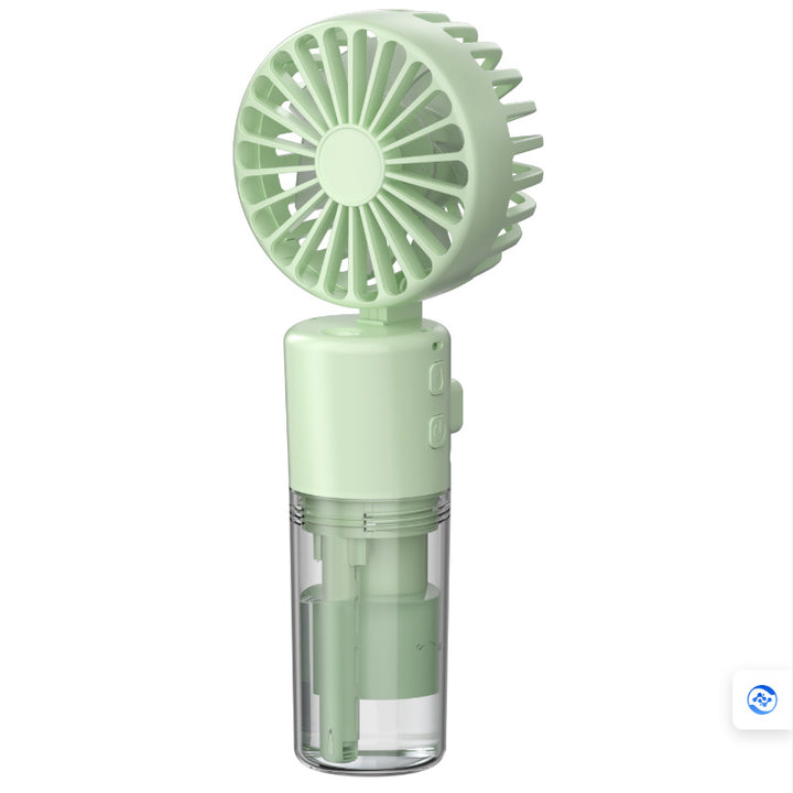 Tragbarer Mini-Ventilator für Damen mit Wassernebel Skanto