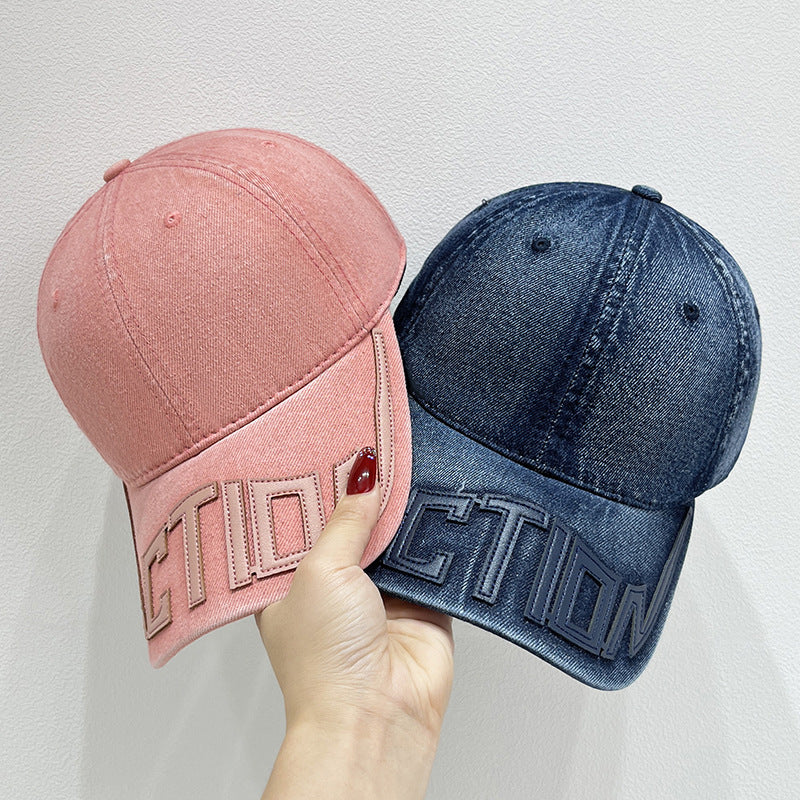 Unisex Stylische Denim-Baseballkappe Skanto