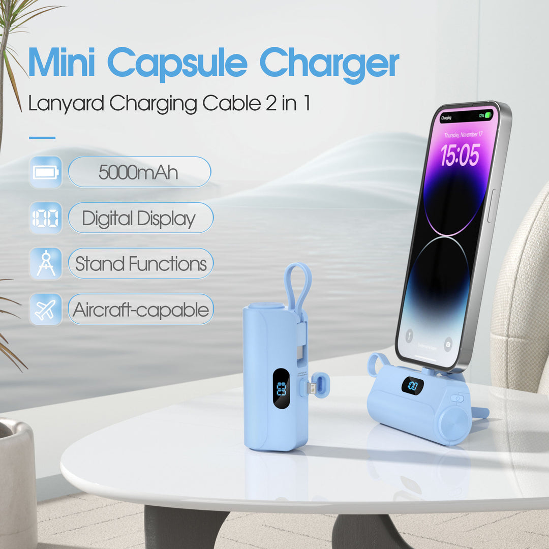 Tragbare Powerbank mit integriertem Lautsprecher Skanto