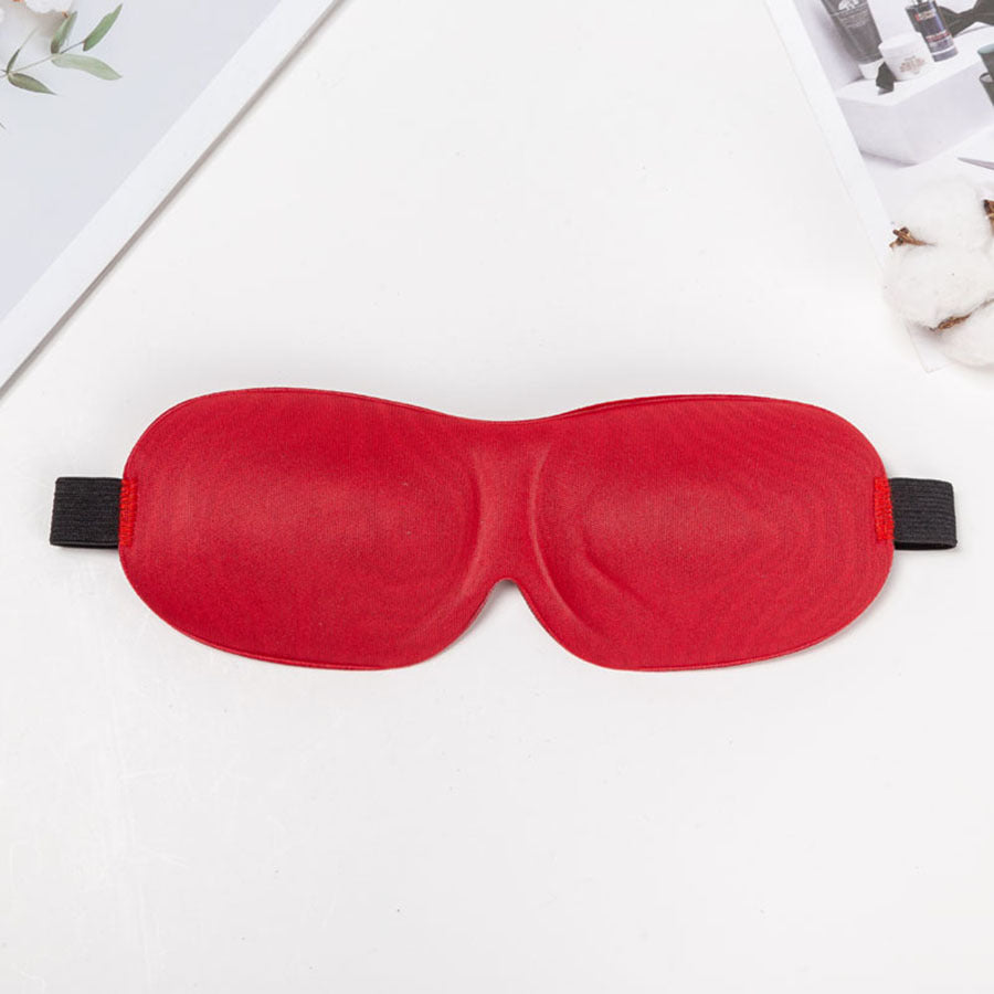 Skanto Unisex lichtblockierende Reisemaske mit thermoplastischer Nylonschale und breitem Komfortband Skanto